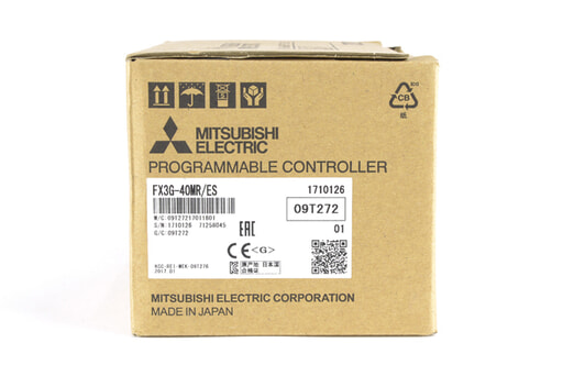 三菱 基本ユニット FX3G-40MR/ES (17年製)