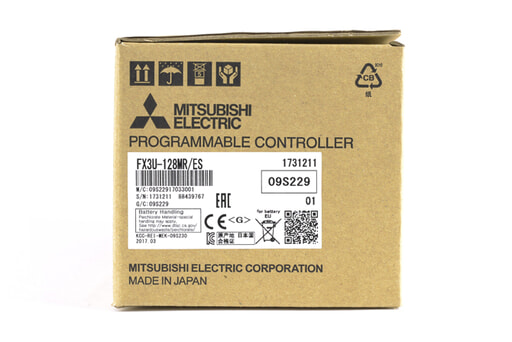 三菱 基本ユニット FX3U-128MR/ES (17年製)