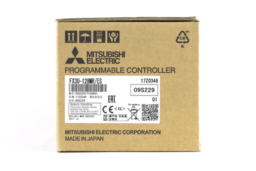 三菱 基本ユニット FX3U-128MR/ES (17年製)
