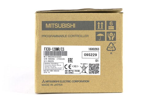 三菱 基本ユニット FX3U-128MR/ES (16年製)