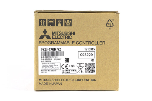 三菱 基本ユニット FX3U-128MR/ES (17年製)